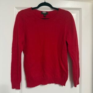 Red Cashmere Sweater